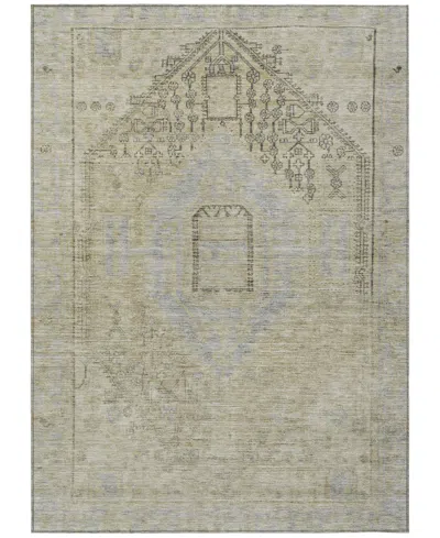Addison Chantille Machine Washable Acn1134 3'x5' Area Rug In Taupe