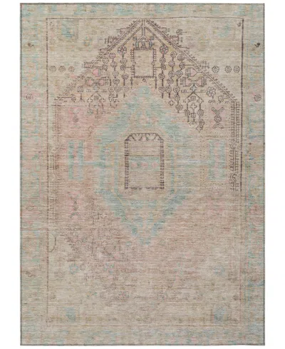 Addison Chantille Machine Washable Acn1134 8'x10' Area Rug In Pink