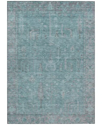 Addison Chantille Machine Washable Acn1135 2'6"x3'10" Area Rug In Teal