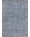 Addison Chantille Machine Washable Acn1135 9'x12' Area Rug In Denim