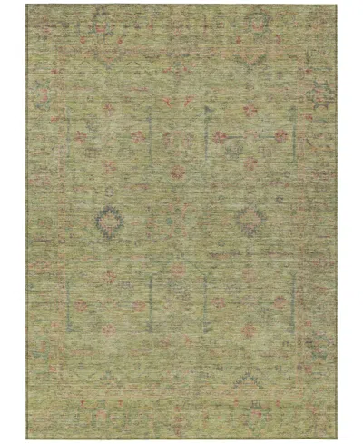 Addison Chantille Machine Washable Acn1136 9'x12' Area Rug In Grass