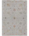 Addison Chantille Machine Washable Acn1137 3'x5' Area Rug In Gray