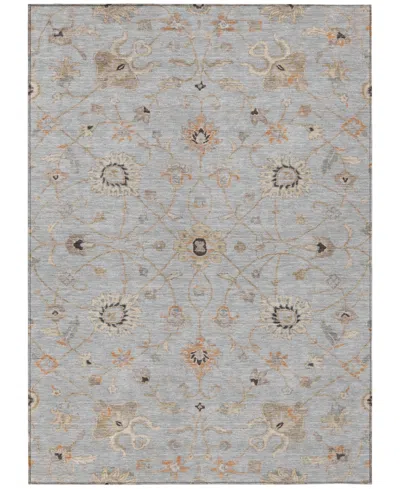 Addison Chantille Machine Washable Acn1137 3'x5' Area Rug In Gray