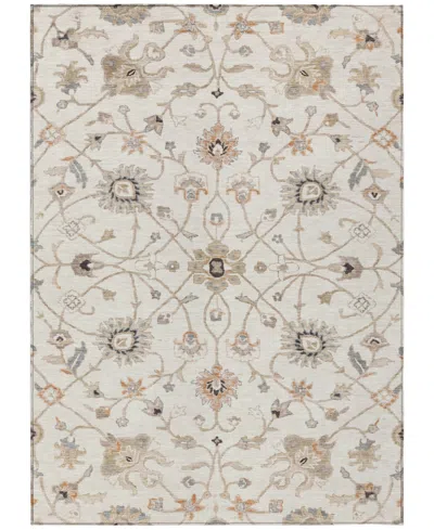 Addison Chantille Machine Washable Acn1137 8'x10' Area Rug In Ivory