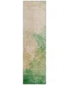 Addison Chantille Machine Washable Acn1138 2'3"x7'6" Runner Area Rug In Peach
