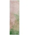 Addison Chantille Machine Washable Acn1138 2'3"x7'6" Runner Area Rug In Pink