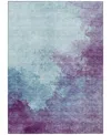 Addison Chantille Machine Washable Acn1138 5'x7'6" Area Rug In Mist