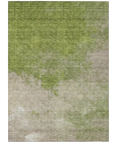 Addison Chantille Machine Washable Acn1138 5'x7'6" Area Rug In Olive