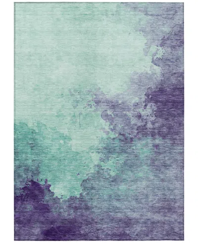 Addison Chantille Machine Washable Acn1138 8'x10' Area Rug In Mint