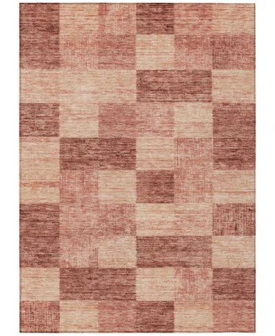 Addison Chantille Machine Washable Acn1139 5'x7'6" Area Rug In Paprika