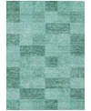 Addison Chantille Machine Washable Acn1139 8'x10' Area Rug In Mint