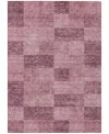 Addison Chantille Machine Washable Acn1139 8'x10' Area Rug In Rose