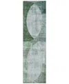 Addison Chantille Machine Washable Acn1140 2'3"x7'6" Runner Area Rug In Mint