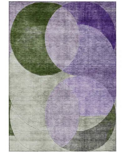 Addison Chantille Machine Washable Acn1140 2'6"x3'10" Area Rug In Lavender