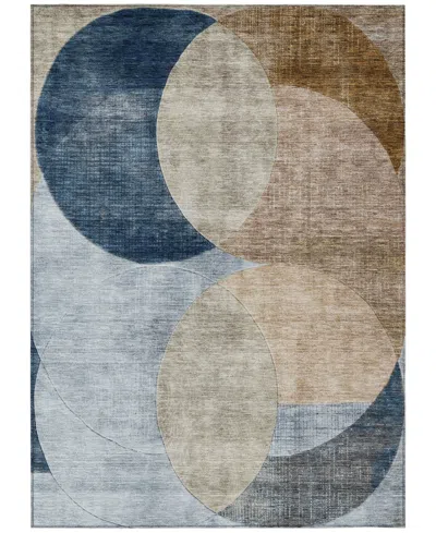 Addison Chantille Machine Washable Acn1140 2'6"x3'10" Area Rug In Mist