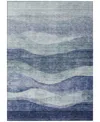 Addison Chantille Machine Washable Acn1141 2'6"x3'10" Area Rug In Blue