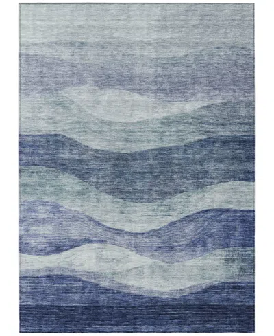 Addison Chantille Machine Washable Acn1141 2'6"x3'10" Area Rug In Blue