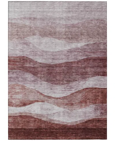 Addison Chantille Machine Washable Acn1141 9'x12' Area Rug In Rose