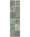 Addison Chantille Machine Washable Acn1142 2'3"x7'6" Runner Area Rug In Sage
