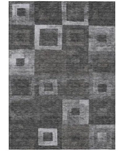 Addison Chantille Machine Washable Acn1142 2'6"x3'10" Area Rug In Black
