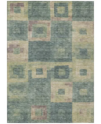 Addison Chantille Machine Washable Acn1142 8'x10' Area Rug In Sage