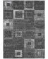 Addison Chantille Machine Washable Acn1142 9'x12' Area Rug In Black