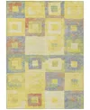 Addison Chantille Machine Washable Acn1142 9'x12' Area Rug In Yellow