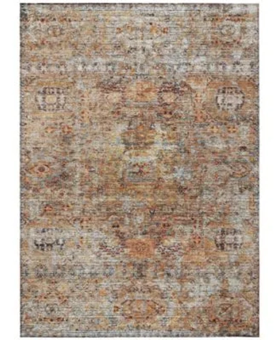 Addison Chantille Machine Washable Acn1143 Rug Collection In Coral