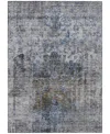 Addison Chantille Machine Washable Acn1144 9'x12' Area Rug In Blue