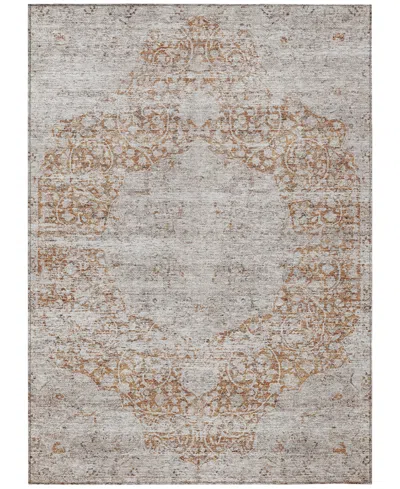 Addison Chantille Machine Washable Acn1144 9'x12' Area Rug In Copper