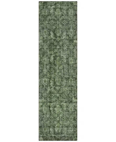 Addison Chantille Machine Washable Acn1145 2'3"x7'6" Runner Area Rug In Thyme