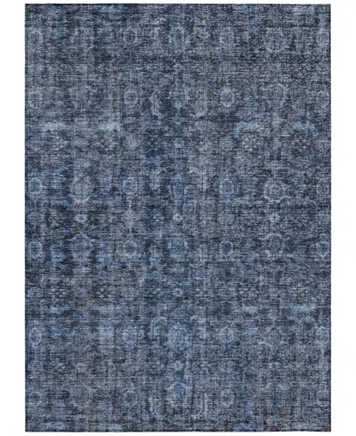 Addison Chantille Machine Washable Acn1145 3'x5' Area Rug In Blue