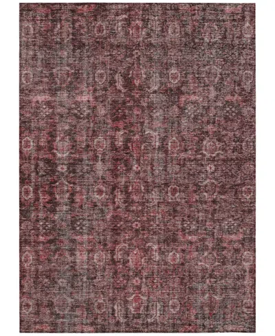 Addison Chantille Machine Washable Acn1145 8'x10' Area Rug In Pink
