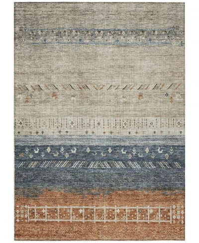 Addison Chantille Machine Washable Acn1147 2'6"x3'10" Area Rug In Brown