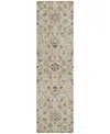 Addison Chantille Machine Washable Acn1149 2'3"x7'6" Runner Area Rug In Beige