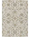 Addison Chantille Machine Washable Acn1149 5'x7'6" Area Rug In Ivory