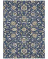 Addison Chantille Machine Washable Acn1149 8'x10' Area Rug In Navy