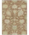Addison Chantille Machine Washable Acn1150 5'x7'6" Area Rug In Paprika