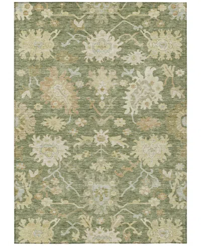 Addison Chantille Machine Washable Acn1150 8'x10' Area Rug In Grass