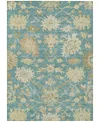 Addison Chantille Machine Washable Acn1150 9'x12' Area Rug In Teal