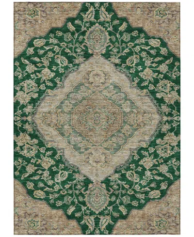 Addison Chantille Machine Washable Acn1151 3'x5' Area Rug In Jade