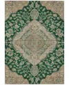 Addison Chantille Machine Washable Acn1151 9'x12' Area Rug In Jade