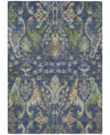 Addison Chantille Machine Washable Acn1153 10'x14' Area Rug In Navy