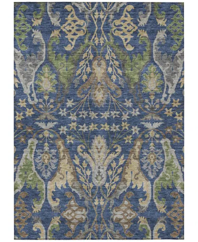 Addison Chantille Machine Washable Acn1153 10'x14' Area Rug In Navy