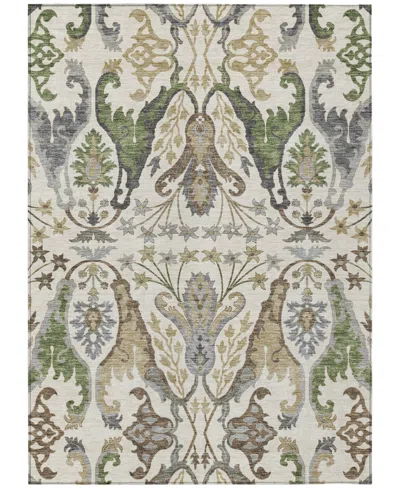 Addison Chantille Machine Washable Acn1153 2'6"x3'10" Area Rug In Ivory