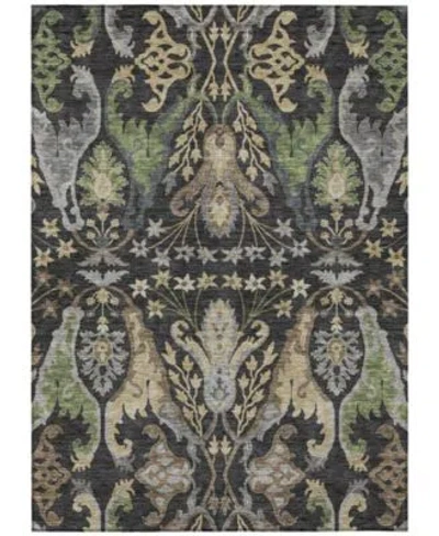 Addison Chantille Machine Washable Acn1153 Rug Collection In Black