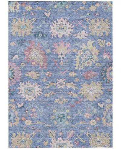 Addison Chantille Machine Washable Acn1154 2'6"x3'10" Area Rug In Blue