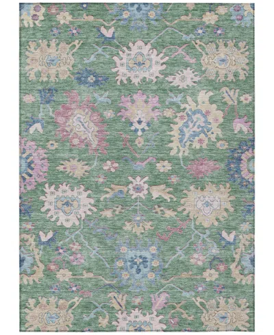 Addison Chantille Machine Washable Acn1154 3'x5' Area Rug In Sage