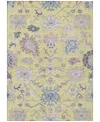 Addison Chantille Machine Washable Acn1154 9'x12' Area Rug In Yellow