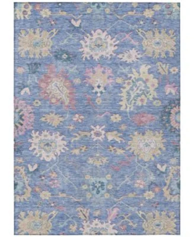 Addison Chantille Machine Washable Acn1154 Rug Collection In Teal
